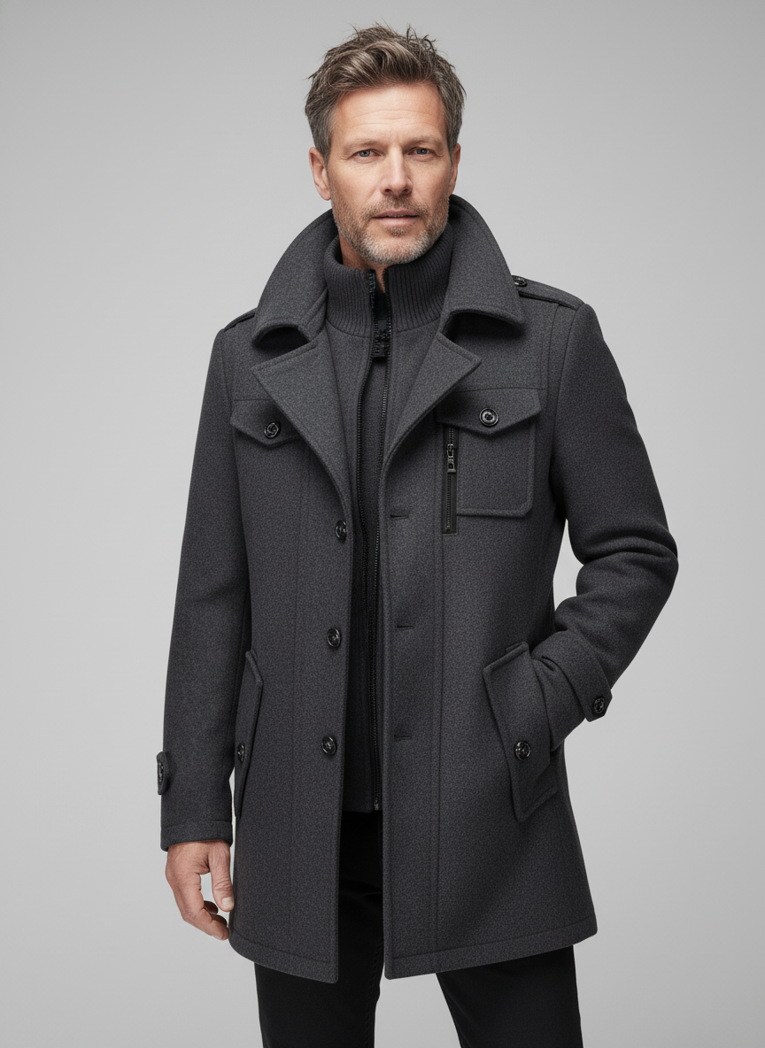 AlpenNord | Tommy™ Elegant Herren Winterjacke